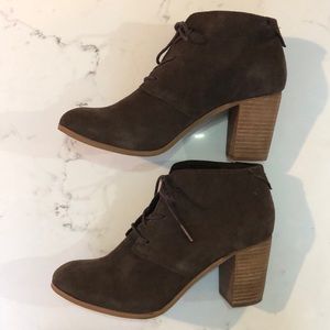 Toms Suede Lace Up Boot